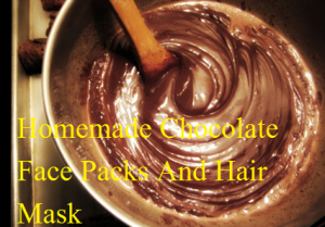 Homemade Chocolate Face Pack And Hair Mask